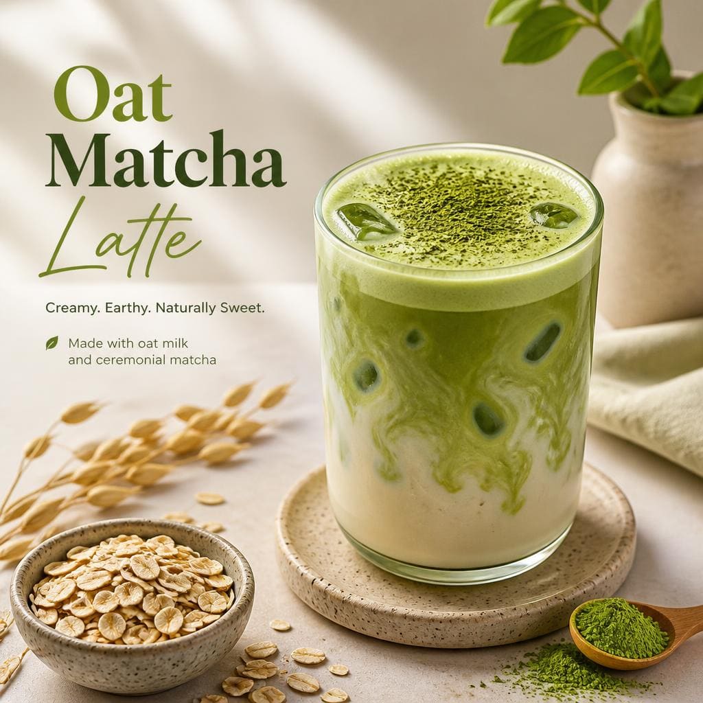 Oat Matcha Latte